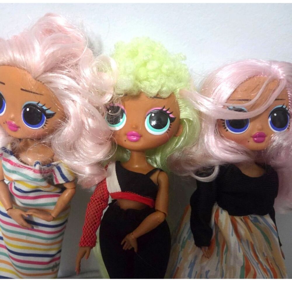 L.O.L. Surprise! OMG Fashion Dolls: Uptown Girl and Lady Diva with Outfits (3) - Picture 2 of 4